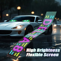 Panneau LED programmable flexible pour pare-brise de camionnette Devil's Eye, affichage flexible, contrôle par application, LED Devil's Eye