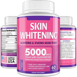 Beste Schoonheidsproducten Glutathion Huid Whitening Capsules Anti-Aging Effect En Krachtige Antioxidant