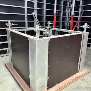 Suministros de construcción Moldes de hormigón Moldes prefabricados Columna de pared de acero Encofrado TRIO FRAMI <span class=keywords><strong>RASTO</strong></span> para construcción de hormigón CAD - Product Image 1