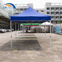 Tentes de salon commercial faciles à monter de 3x6m, tente d'impression de logo personnalisée, tente pliante à baldaquin pour exposition