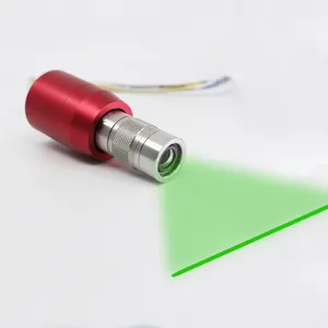 Module laser de ligne uniforme haute puissance séparé à mise au point réglable 520nm