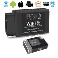 2025 OBD2 WIFI ELM327 V 1,5 escáner para IOS /Android Auto OBDII OBD 2 ODB II ELM 327 V1.5 WI-FI lector de código herramienta de diagnóstico