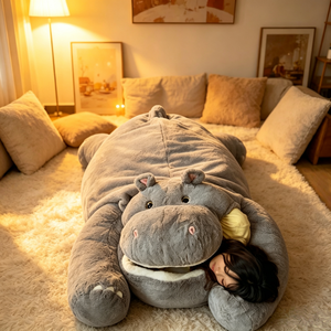 Saco de Dormir de Peluche Estilo Oso de Peluche, Saco de Dormir Envolvente Acogedor, Saco de Dormir Extra Grande de Peluche - Product Image 6