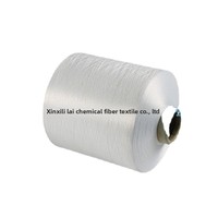 Fil chenille teint écologique en polyester recyclé 75D certifié GRS, fabriqué à partir de bouteilles en plastique recyclées
