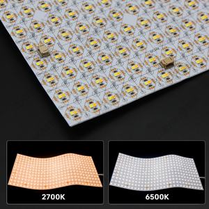 Ultradünnes Biegbares Flexibles Licht DC24V <span class=keywords><strong>LED</strong></span> Zuschneidbar <span class=keywords><strong>CCT</strong></span> 2700k-6500k Hochwertige <span class=keywords><strong>LED</strong></span>-Platte SMD2835 Helles Panel für Marmor - Product Image 2