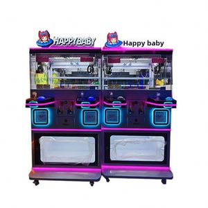 HAPPYBABY Jouet pour enfants avec fonction de scan et d'insertion de pièces, Modèle de machine à griffes double mini en métal de qualité supérieure, Modèle 32113 - Product Image 3
