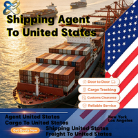 Agente de envío Agente de carga Agente de aduanas FBA a EE. UU. Puerto de Nueva York y transporte de carga