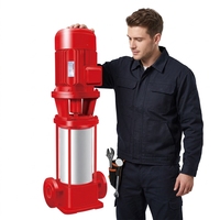 Pompe à eau en acier inoxydable 304 à turbine moulée de précision, conçue pour la lutte contre les incendies et l'alimentation en eau des immeubles de grande hauteur