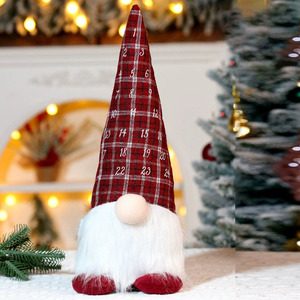 Decorazione natalizia decorazione senza volto vecchio uomo oggetto di visualizzazione della bambola di natale forniture per bambini figurina da tavolo all'ingrosso - Product Image 5