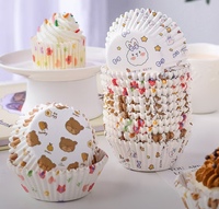 Moules à cupcakes écologiques en papier alimentaire résistant à la graisse
