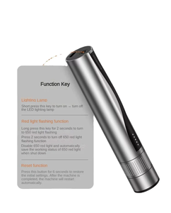 TANGHU B5-05 Glasfaser laser <span class=keywords><strong>VLF</strong></span> 5mW Glasfaser kabel <span class=keywords><strong>Tester</strong></span> Pen 5KM FTTX Portablered Visual Fault Locator - Product Image 1