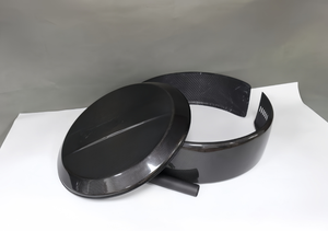 Pour mercedes-benz <span class=keywords><strong>G50</strong></span> G63 W463 W464 Bodykit avant sec en Fiber de carbone pneu de secours couverture plaque queue aile Spoiler Modification avant - Product Image 6