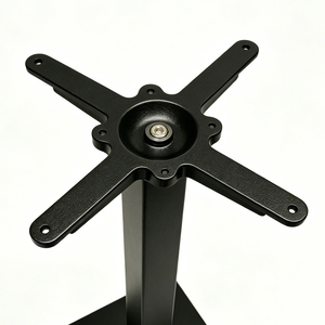 Base de table <span class=keywords><strong>en</strong></span> fonte noire, best-seller, vente <span class=keywords><strong>en</strong></span> gros, bases de table modernes <span class=keywords><strong>en</strong></span> <span class=keywords><strong>métal</strong></span>, bases carrées de haute qualité pour usage extérieur - Product Image 5