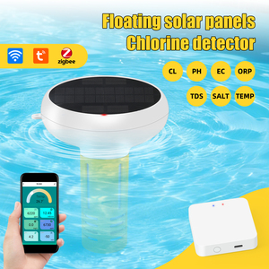 Testeur de chlore WiFi Zigbee 7 en 1 <span class=keywords><strong>PH</strong></span>/ORP/EC/TDS/Salinité/Temp/CL/Testeur d'eau salée APP Control <span class=keywords><strong>PH</strong></span> Monitor avec Hub pour la natation - Product Image 1