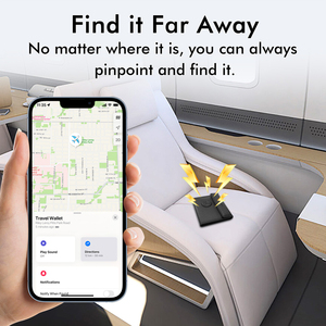 Portefeuille de voyage intelligent MiLi MiTag <span class=keywords><strong>Duo</strong></span> avec navigation GPS, étanche IP65, antivol, compatible <span class=keywords><strong>Google</strong></span> Find Hub, blanc - Product Image 4