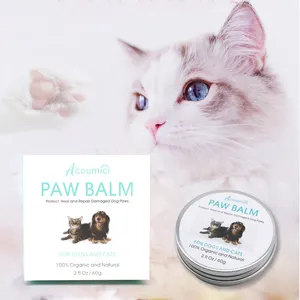 Dog Paw Balm To Protect Repair Nourish Dry And Cracked Paws For Pets Natural Organic Paw Balm For Dogs
