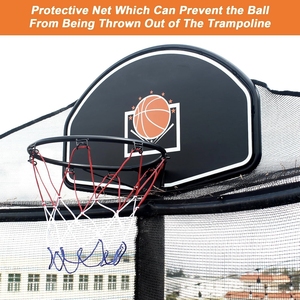 Cerceau de basket-ball facile à installer <span class=keywords><strong>avec</strong></span> mini <span class=keywords><strong>balle</strong></span> <span class=keywords><strong>et</strong></span> pompe pour garçons <span class=keywords><strong>et</strong></span> filles ajouter du plaisir <span class=keywords><strong>avec</strong></span> leur <span class=keywords><strong>trampoline</strong></span> - Product Image 3
