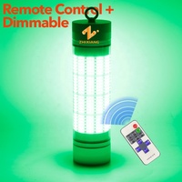 Lumières LED pour appâts de pêche sous-marins rechargeables étanches IP68 100W/200W/300W Vert Blanc Bleu 30m Éclairage Pêche en eau profonde