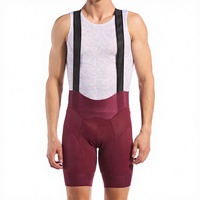 Cuissard de cyclisme pour homme, ajusté, en Spandex et Polyester, rembourré, anti-humidité, longueur courte, style adulte