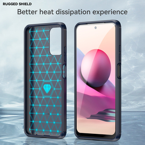 Funda Protectora Resistente de TPU y Silicona con Acabado Mate y Diseño de Fibra de Carbono para Samsung <span class=keywords><strong>Galaxy</strong></span> A23 / A23 5G / A23E / A22E - Product Image 4