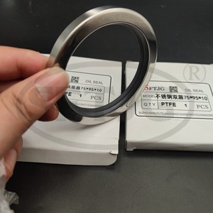 Joint d'étanchéité SFTJG en PTFE et acier inoxydable 75x105x12 à lèvre simple ou double pour cylindre – Pièce standard - Product Image 4