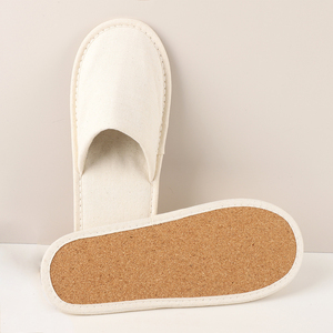 Nuevo estilo <span class=keywords><strong>Hotel</strong></span> Suministros Zapatillas desechables Salón de belleza Lino <span class=keywords><strong>Hotel</strong></span> Aerolínea Zapatilla - Product Image 1