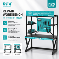 Banc de travail professionnel pour la réparation électronique RF4 RT02 RT02D, microscope numérique, écran LCD, caméra 5K, diffusion en direct, réparation de téléphones