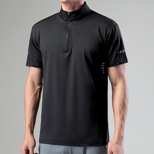 En's T- camisa ummer EW ususeess asasual tand ollolo hhort leeve ports en's ports alalf ip uick Riding - Product Image 3