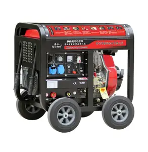 Hiearns Marke 200A Versteckter Handlauf tragbare luftgekühlte Diesels chweiß generator Maschine Preis