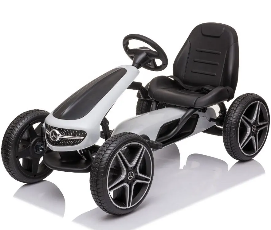 2020 New Mercedes Benz Licensed Kids Pedal Go Kart Cheap Go Karts For Sale