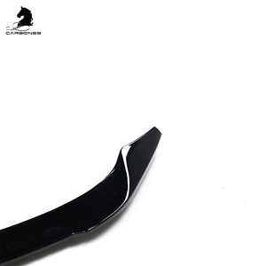 Becquet arrière en Fiber de carbone noir brillant ABS Type V pour Toyota alfa A90 2019 + - Product Image 4