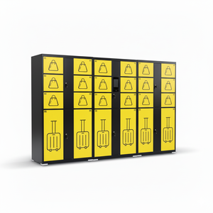 Casier à bagages électronique intelligent en métal pour gares ferroviaires et hubs de métro avec accès par code QR, code PIN et RFID - Product Image 3