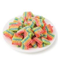 Bonbons en gros, formes variées, saveurs fruitées, bonbons gélifiés, bonbons acidulés, bonbons halal en vrac, bonbons à mâcher pour les fêtes
