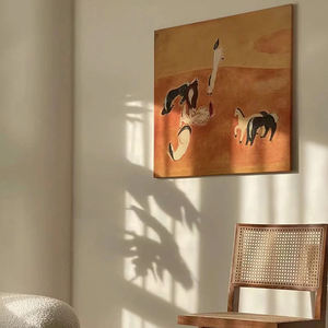 Домашний Декор Новый китайский стиль восемь диаграмм Висячие картины мультфильм высокого класса постмодерн настенное искусство для гостиной - Product Image 1