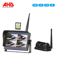 Kit Moniteur Caméra de Recul Sans Fil Wi-Fi pour Camion, Bus, VR, Van - Vente Flash