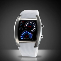 Montres électroniques LED en gros, montres de sport en plastique carrées, montres électroniques unisexes, montres de sport pour hommes