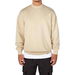 Sweat-shirt en molleton français 600 Gsm, sweat-shirt personnalisé à capuche pour homme, sweat-shirt à épaules tombantes, sweat-shirt court pour homme - Product Image 5