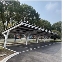 Structure de carport solaire sur mesure Bristar Factory avec acier au carbone Q235B/Q355B