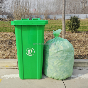 Grand sac à déchets robuste pour jardin 40 55 60 70 95 gallons poubelle noire biodégradable solide sacs à ordures en plastique pour aliments - Product Image 6