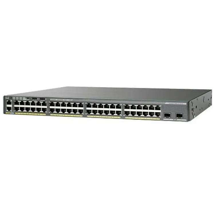 Asli baru 48 port Gigabit Ethernet IP Lite 2960-XR seri Switch WS-C2960XR-48LPS-I