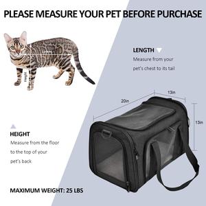 TSA Airline Approved Small Dcat <b>Bag</b> Soft Sided Collapsible Waterproof Travel <b>Puppy</b> <b>Carrier</b> - Product Image 4