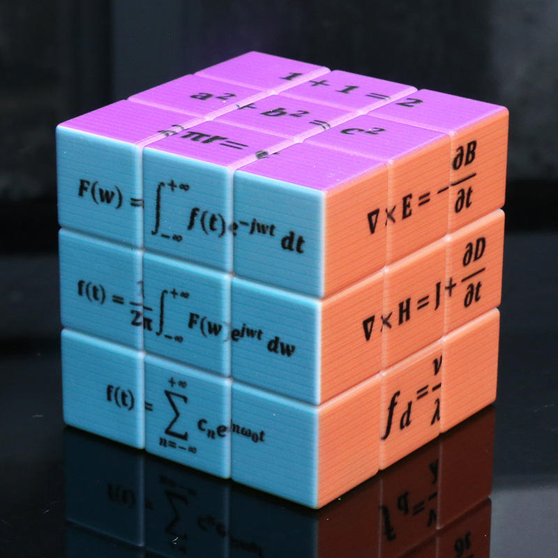 Cubo mágico de la fórmula de la física 3X3