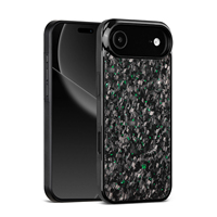 Étui de protection antichoc ultra-fin en fibre de carbone 2026 pour iPhone 18, 16, 15, 14 Pro Max, coque de téléphone portable en TPU et PC