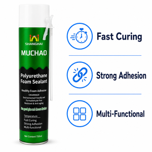 MUCHAO โพลียูรีเทนโฟมซีลแลนท์ A31 750 มล. แห้งเร็ว ยึดติดแน่น ปราศจากฟอร์มาลดีไฮด์ สำหรับอุดรอยต่อ ปิดผนึก และฉนวนกันความร้อน - Product Image 3