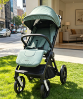 Poussette pour bébé, chariot à pousser pour tout-petit, landau de voyage pour nourrisson, poussette portable pour enfants, chariot léger pour bébé, poussette pliable