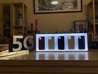 OEM ODM Custom ized LED beleuchtete Acryl Handy hülle Display Stand halter Handy hülle Display Rack