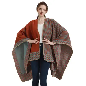 Poncho Pashmina para mujer, capa de estilo bohemio, Jacquard, Amazon, lo más vendido, novedad de 2022