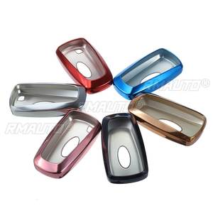 Housse de clé télécommande en TPU pour Ford Fusion Mustang Edge Ecosport Explorer F150 F250 2017 2018 2019 Coque de clé de voiture 6 couleurs rose - Product Image 6