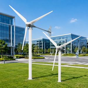 Générateur éolien horizontal de 50 kW 220 V/380 V avec pales en fibre de verre renforcée de 12,6 m de diamètre de rotor - Product Image 3