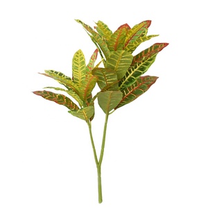 Piante Artificiali di Alta Qualità con Foglie Colorate, Alberi in Plastica per Decorazione d'Interni - Product Image 2
